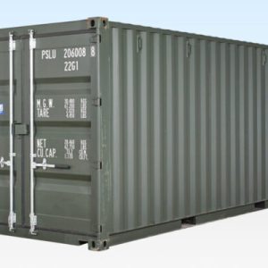20FT SHIPPING CONTAINER (ONE TRIP) DARK GREEN (RAL 6007)