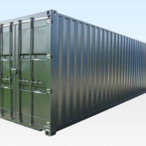 30FT X 8FT SHIPPING CONTAINER ONE TRIP – CUT DOWN